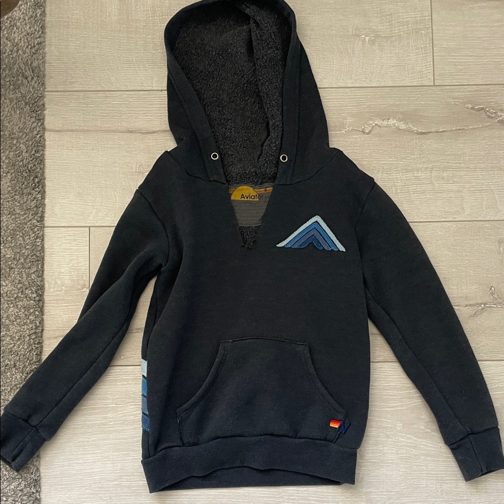 Aviator Nation Striped Hoodie